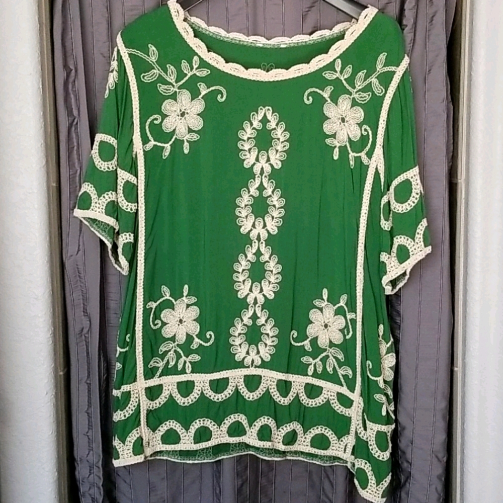 Womens Cato embroidered tunic